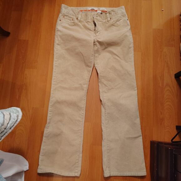 Old Navy Fine Corduroy Pants – Tan – Size 4 Short – Stretch Comfort - Picture 1 of 6